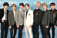 Korean pop band BTS appears at the 2019 Variety's Hitmakers Brunch in West Hollywood,...