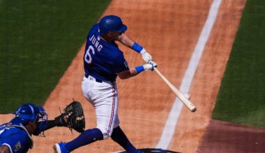 Signs of life from Josh Jung, Evan Carter vs. lefties