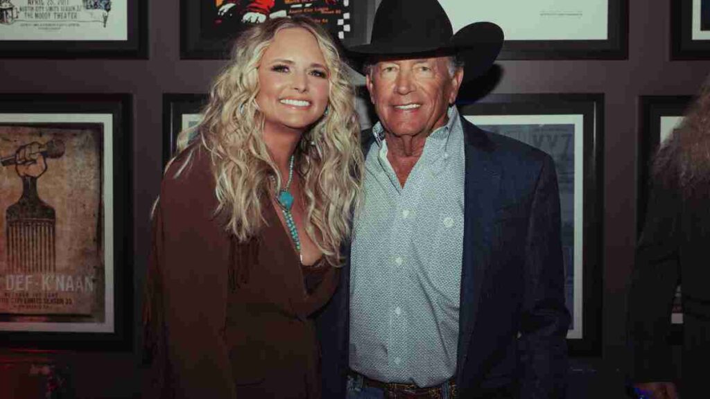 George Strait and Miranda Lambert