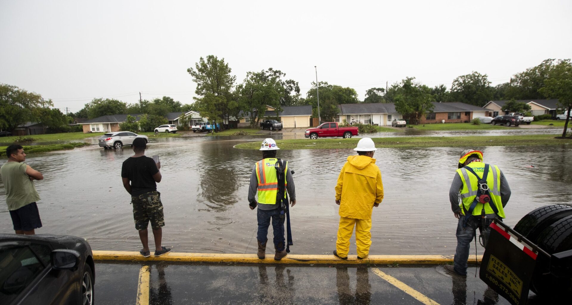 Flooding mitigation efforts in Houston waver as police budgets increase