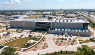 An aerial view of the Sabey Data Center in Round Rock, Texas. Credit: Aaron E. Martinez/The Austin American-Statesman via Getty Images