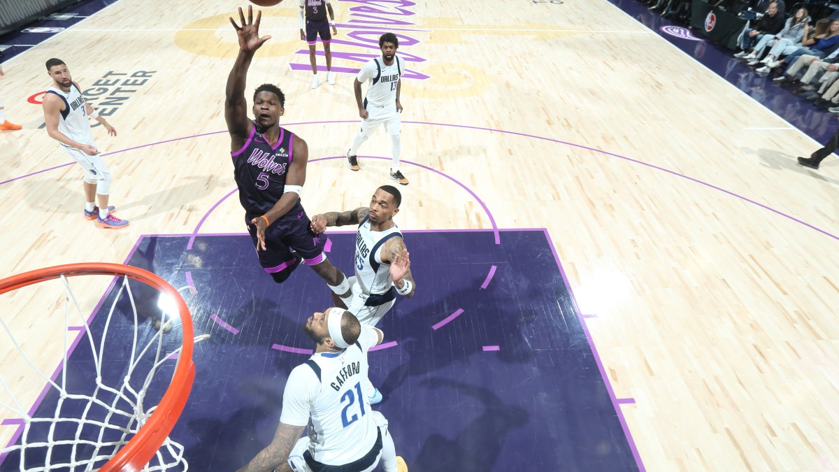 Edwards scores 40, Mavs lose 10th straight to Wolves – NBC 5 Dallas-Fort Worth