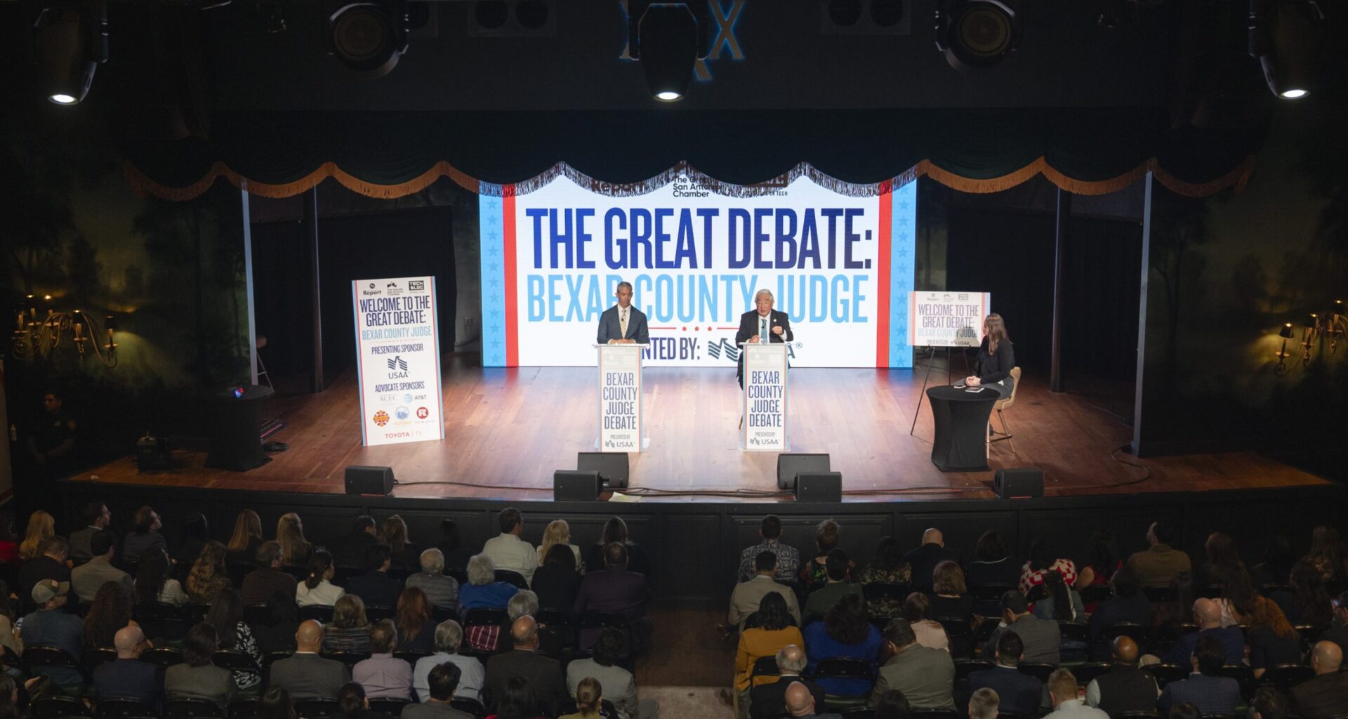 Sakai and Nirenberg rewrite history at Bexar County judge debate