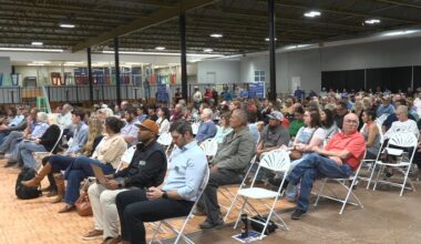 Discussion of Abernathy AI data center draws crowd at town hall