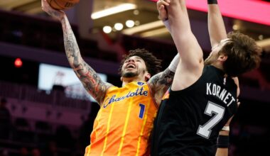 Spurs get stuck in Charlotte after loss to Hornets amid snowstorm