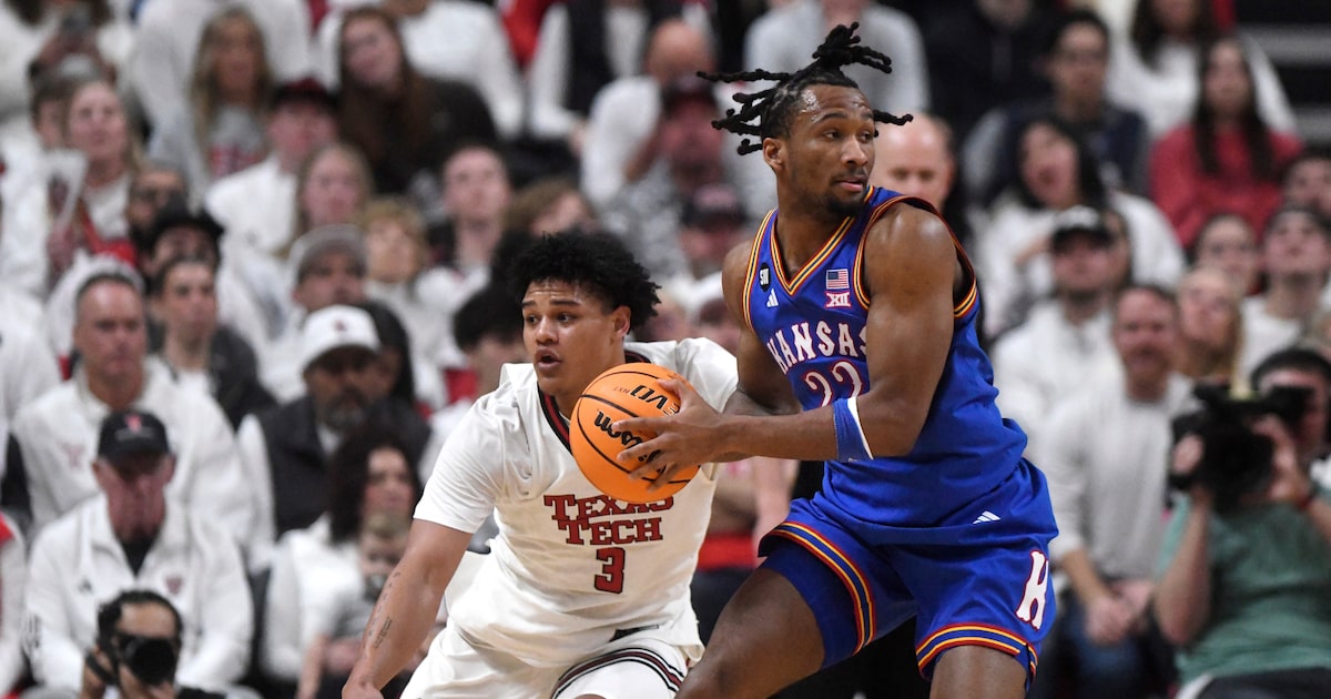 Texas Tech victimized by late heroics of Kansas’ freshman superstar Darryn Peterson