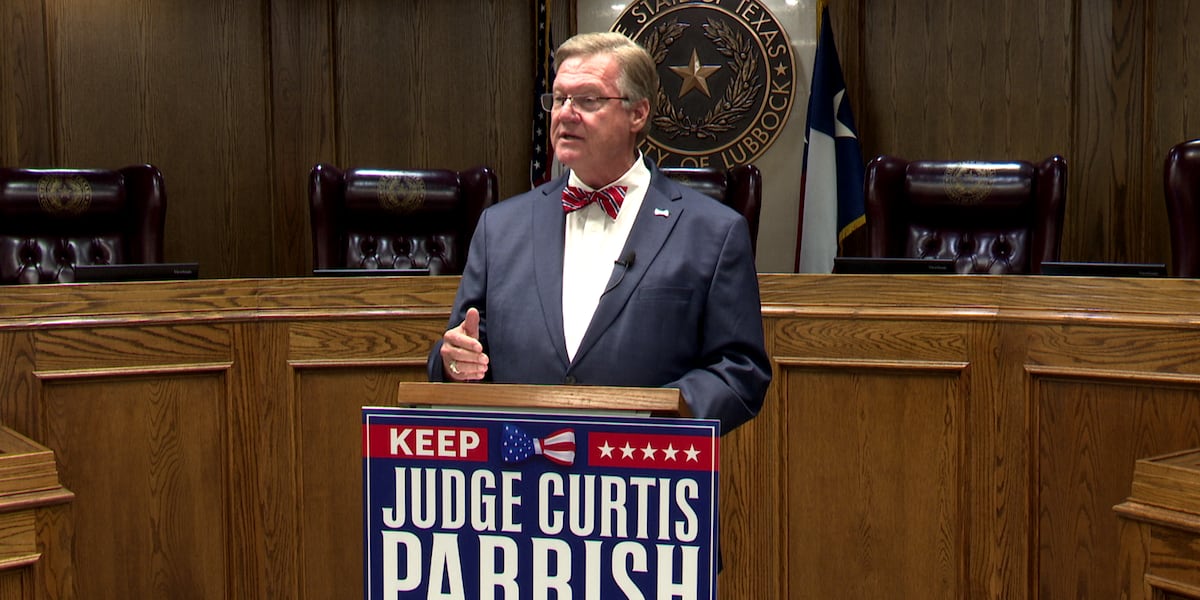 Curtis Parrish running for re-election in Republican primary for Lubbock County Judge