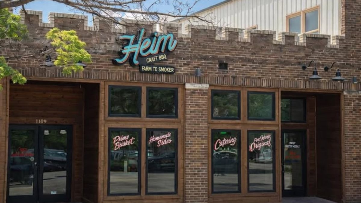 Heim Barbecue closed its original smokehouse in Fort Worth on Feb 1 and shifted focus to new concepts, continuing operations at other locations.