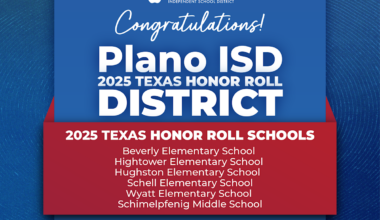 Plano ISD, Six Schools Named to 2025 Texas Honor Roll