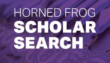 Horned Frog Scholar Search is open – TCU 360