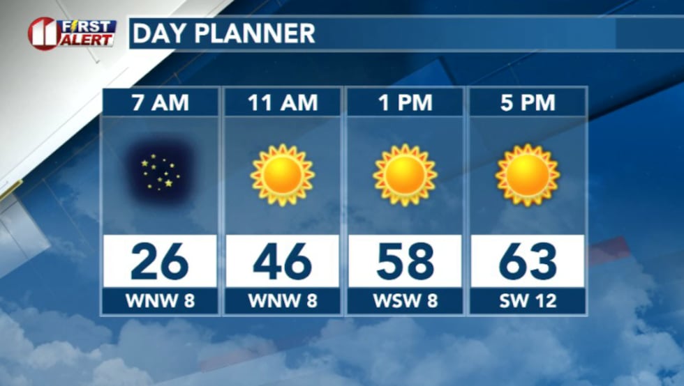 Hourly planner tomorrow