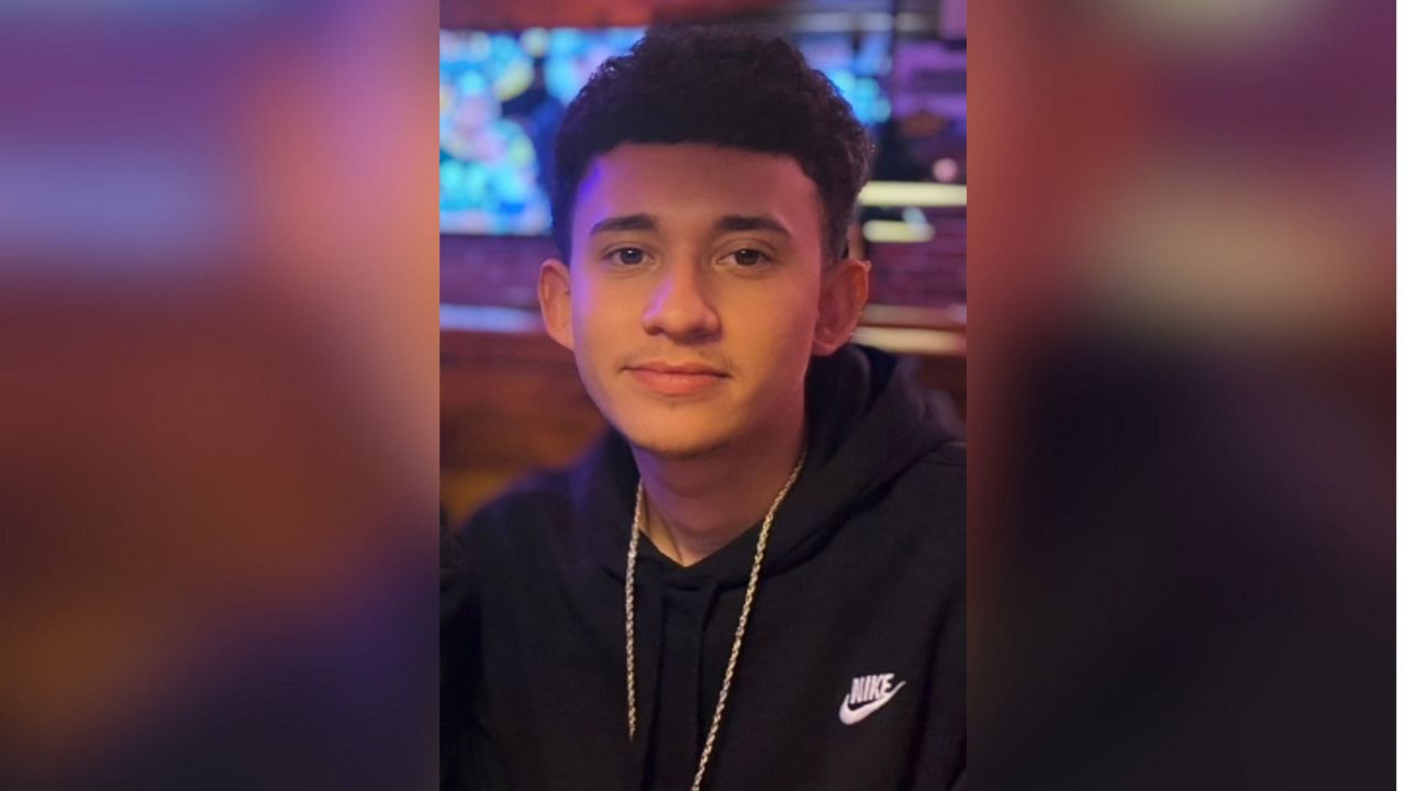 This undated photo provided by Rachel Reyes on Friday, Feb. 20, 2026, shows Ruben Ray Martinez, a U.S. citizen who was shot and killed in Texas by a federal immigration agent last year. (Rachel Reyes via AP)