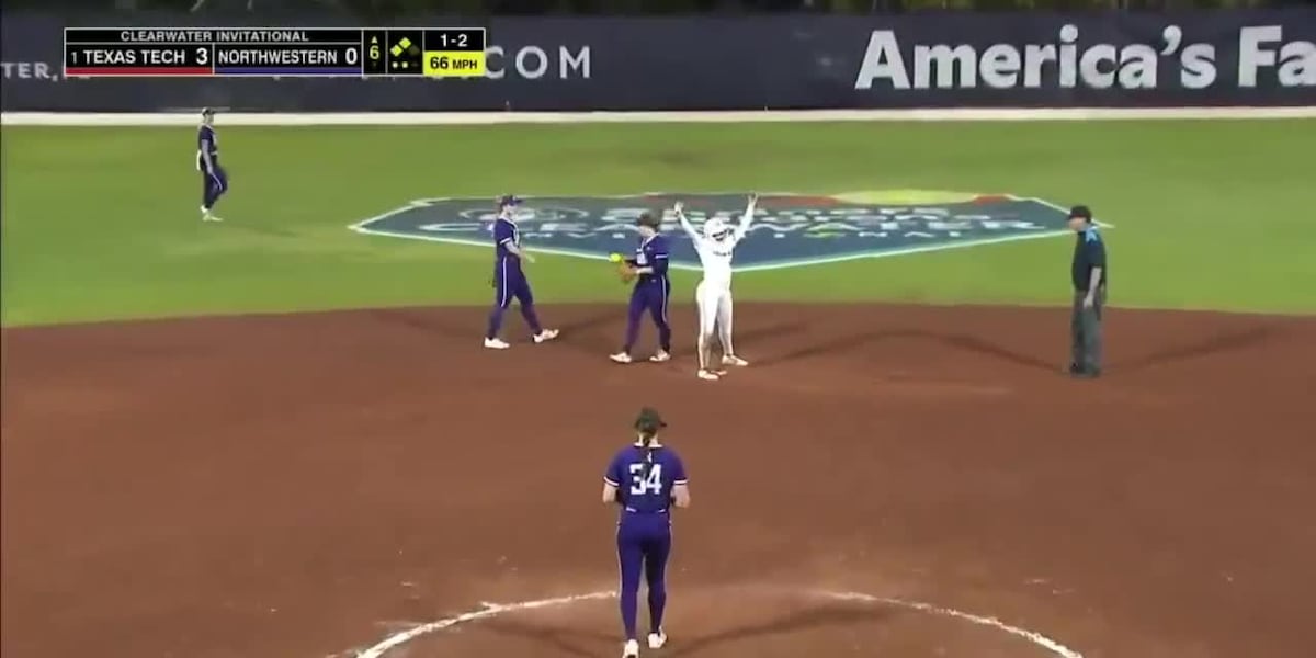 Lovelady’s Davis records 2 hits in Texas Tech loss