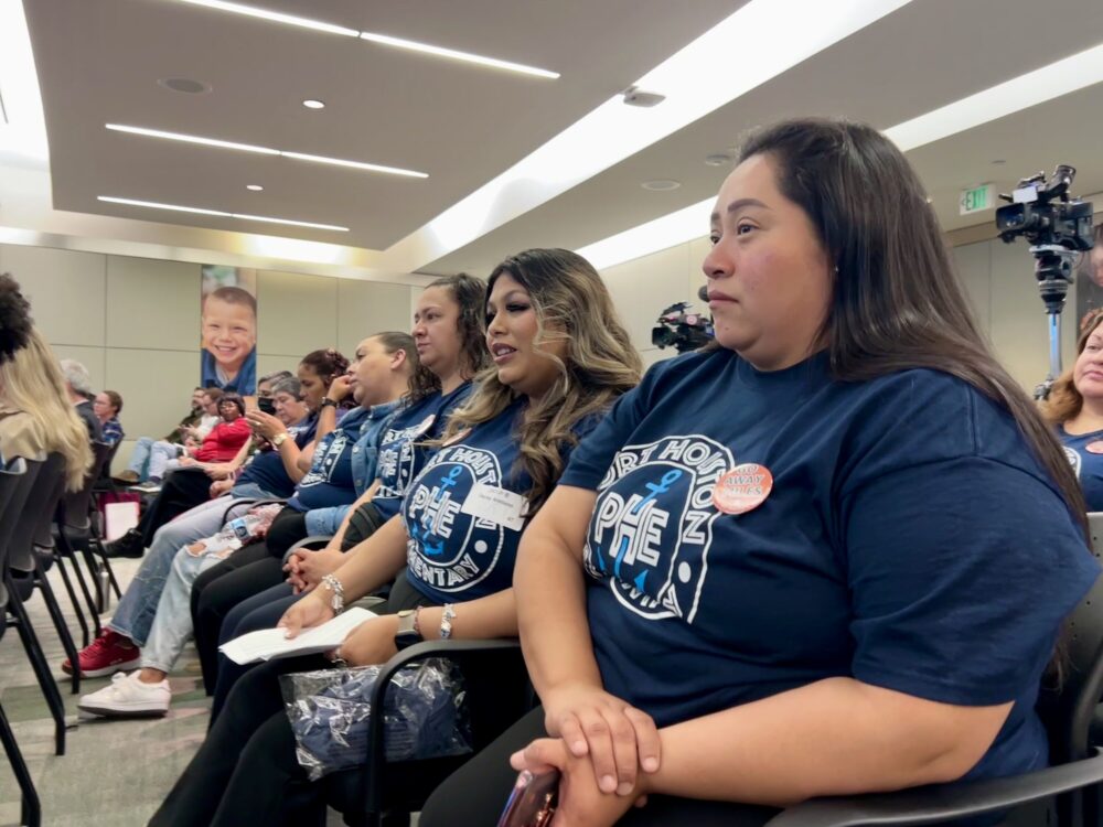 Cindy Cura Port Houston Parent at the FEB 26 Board Meeting