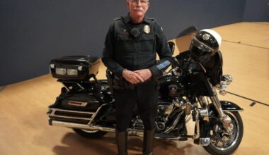 Motorcycle Mike rides off into the sunset after 51 years of service