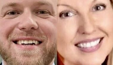 Democrat Taylor Rehmet, left, and Republican Leigh Wambsganss will meet again in the November general election.