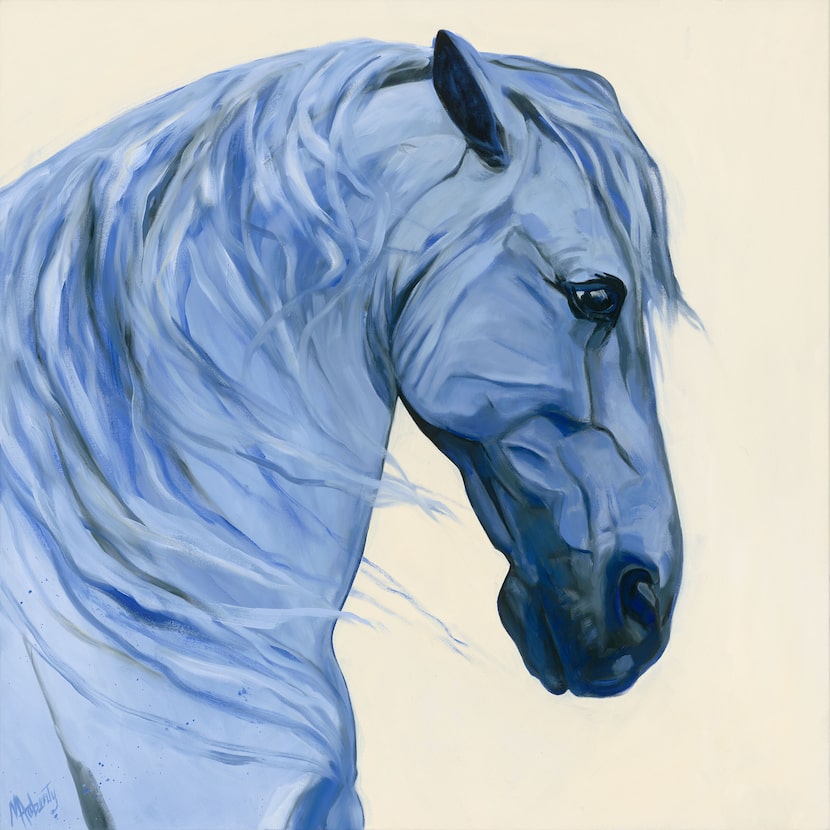 "Tiberius" is one of the many artworks by artist Mel Auberty that will be on display at the...