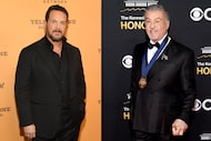 Actors Sylvester Stallone (pictured right) and Cole Hauser (pictured left) have joined...