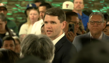 Candidate for U.S. Senate, James Talarico, visits El Paso