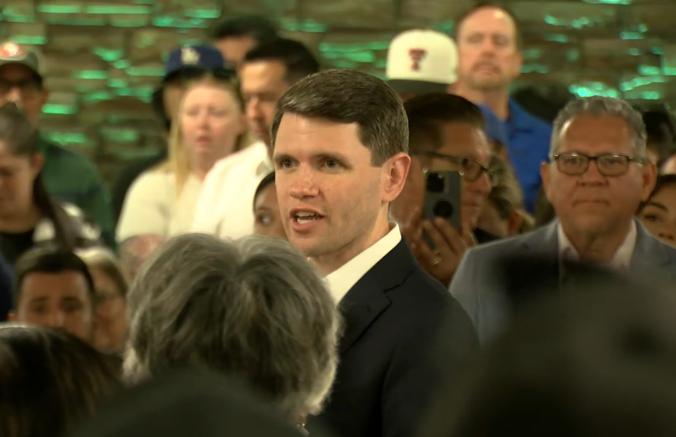 Candidate for U.S. Senate, James Talarico, visits El Paso