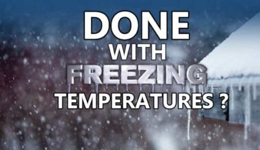 Is Houston done with freezing temperatures?
