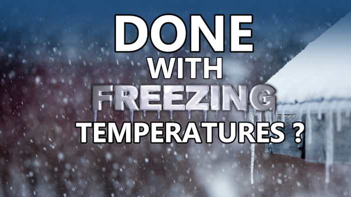 Is Houston done with freezing temperatures?