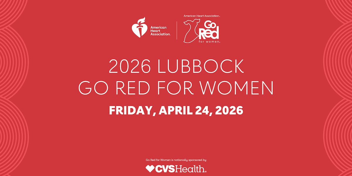 Lubbock Go Red for Women event set for April 24