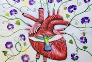Check out 83 artists' renditions of the heart at the Bath House Cultural Center's "31st...