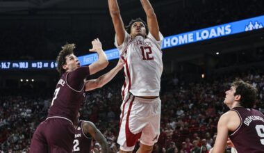 Texas A&M men’s hoops can’t complete comeback against Arkansas