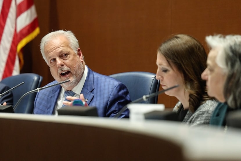 Arlington mayor Jim Ross reassures residents after the anti-discrimination ordinance failed...