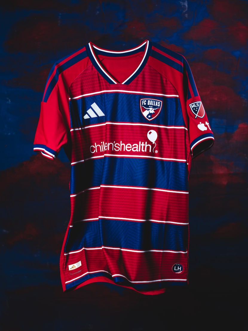 A look at FC Dallas' new "DNA" kit, which will be worn in the 2026 and 2027 seasons.