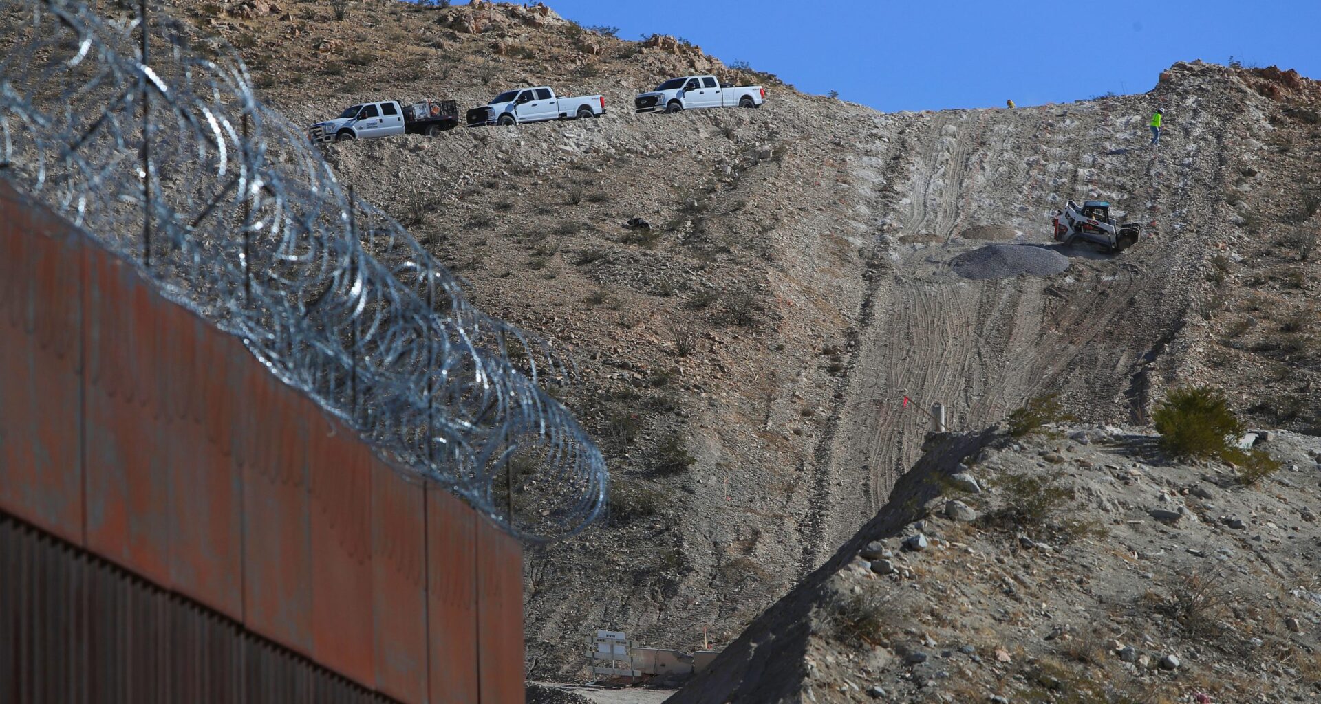 Mount Cristo Rey border wall blocks wildlife movement