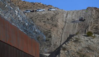 Mount Cristo Rey border wall blocks wildlife movement