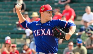 Texas Rangers Jack Leiter