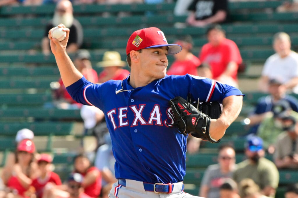 Texas Rangers Jack Leiter