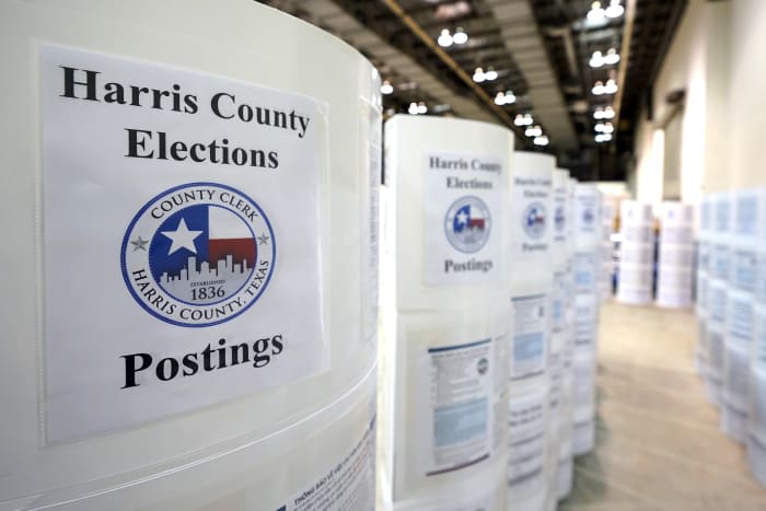 Class-action lawsuit says Harris County voting system excludes voters with disabilities