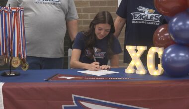 Randall’s Aspen Turman signs with Texas A&M-Texarkana cross country and track and field