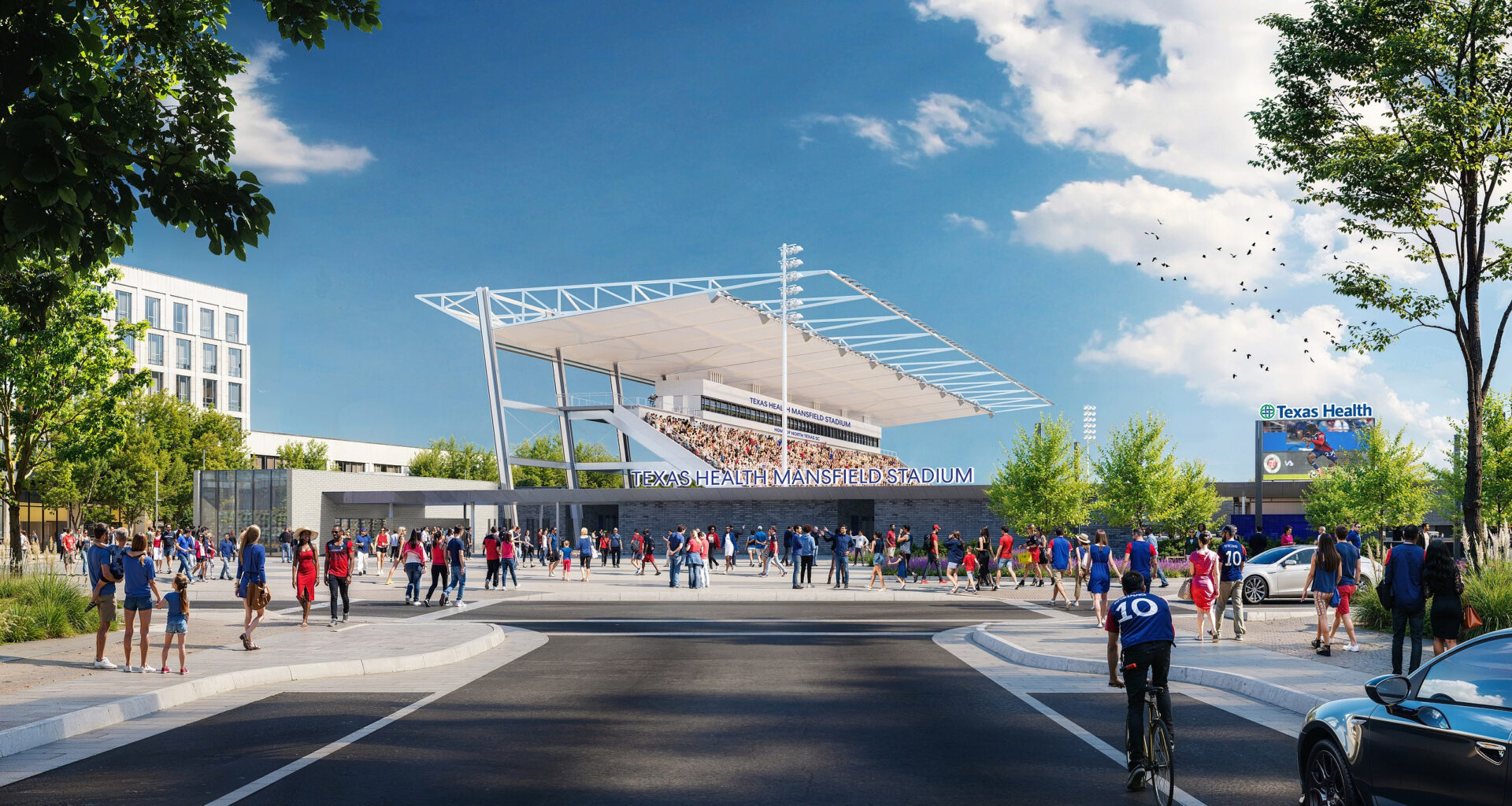 Texas Health Resources acquires Mansfield stadium naming rights