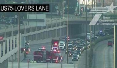 Major accident reduces U.S. 75 to one lane Monday morning