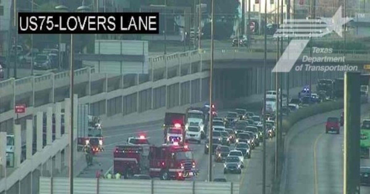 Major accident reduces U.S. 75 to one lane Monday morning