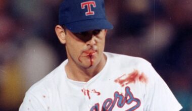 Bloody Nolan Ryan jersey, bobbleheads and more