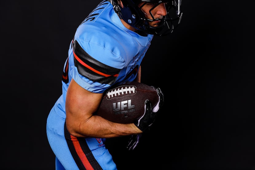 Another look at the Dallas Renegades' home uniform for the 2026 UFL season.
