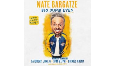 Nate Bargatze: Big Dumb Eyes World Tour