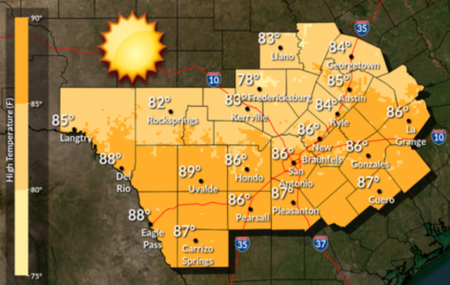 NWS: Warmer temperatures will feel like spring through weekend