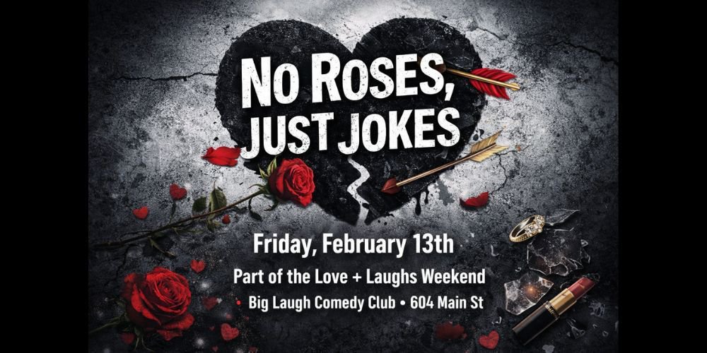 No Roses, Just Jokes [Anti-Valentine's Day Comedy Show]