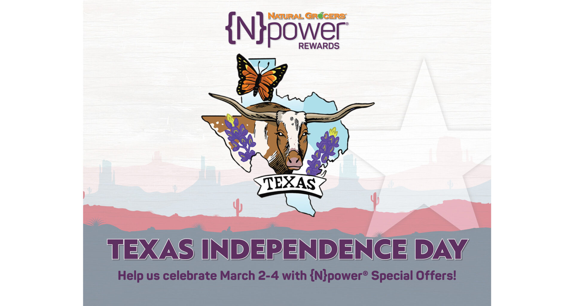 Natural Grocers® Celebrates Texas Independence Day With a Special Gift and Savings Mar. 2-4, 2026