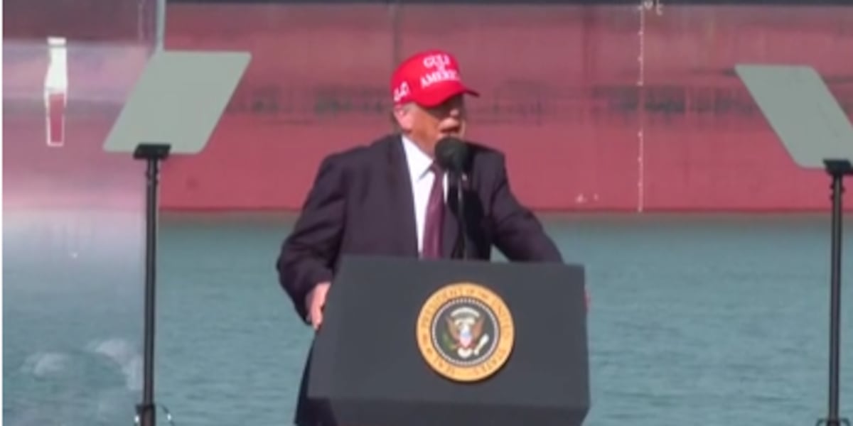 Trump visits Corpus Christi, touts energy policy and urges Republican primary votes