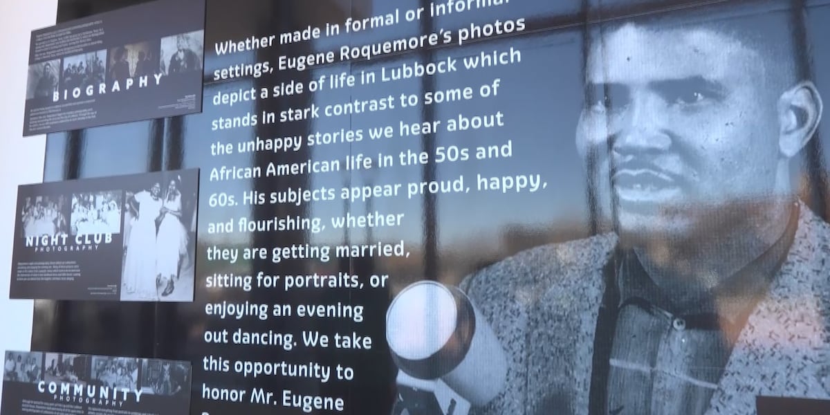 Eugene Roquemore recognized with art display at Citizens Tower