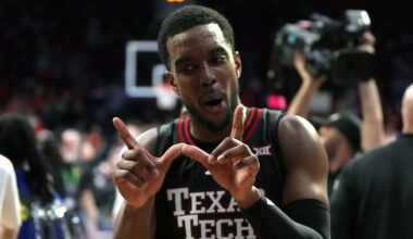 Texas Tech climbs in AP ranking after Arizona upset