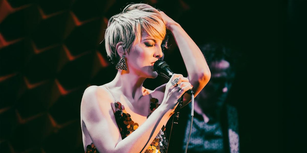 Morgan James performing at Texas Tech for Presidential Lecture & Performance Series